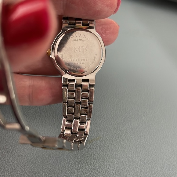 Movado Two Tone Museum watch style # 81 E4 1855